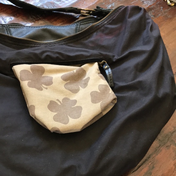 Lucky Brand Leather Large Vintage Boho Y2K Shoulder Bag Purse - Picture 8 of 12